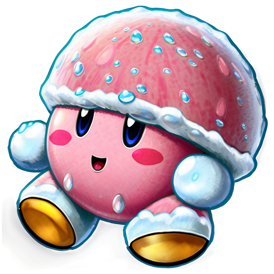 Ice Kirby Form PNG hqo83 PNG with transparent background