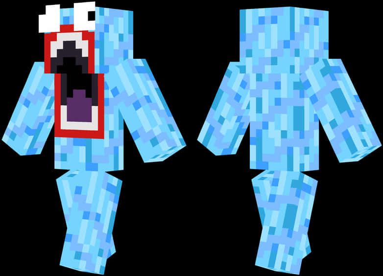 Ice Monster Minecraft Skin