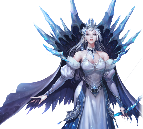 Ice Queen Fantasy Artwork