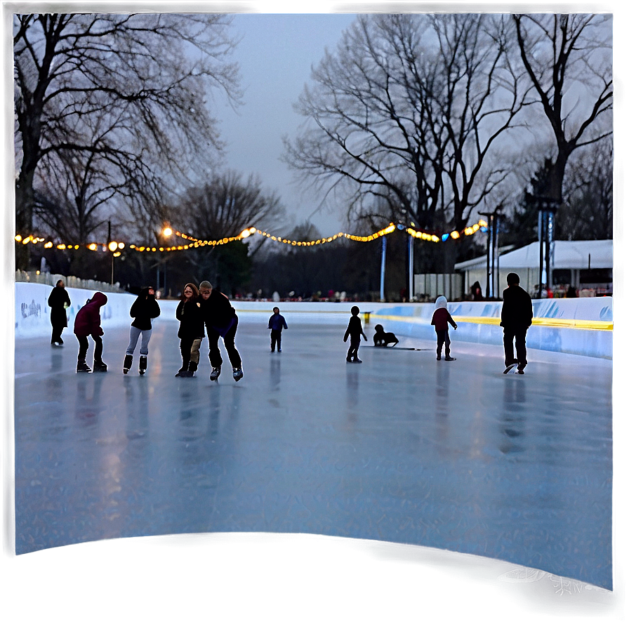 Ice Rink Winter Solstice Celebration Png Vuk