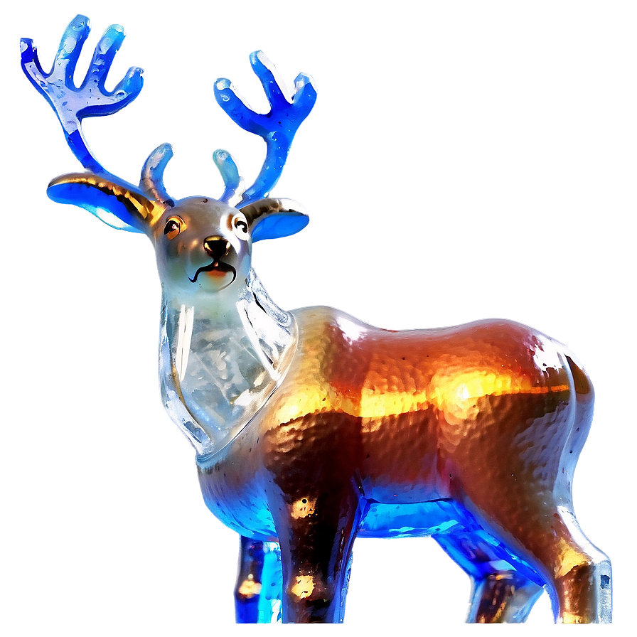 Ice Sculpture Reindeer Png Fqq