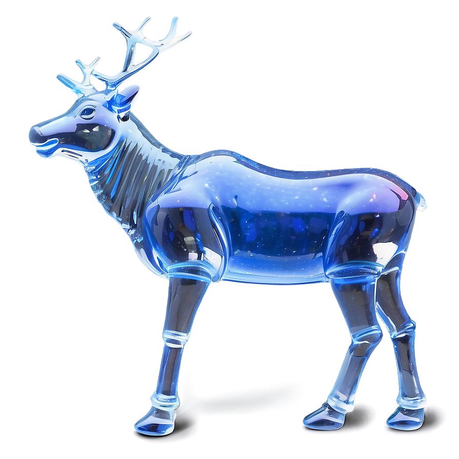 Ice Sculpture Reindeer Png Hwa74