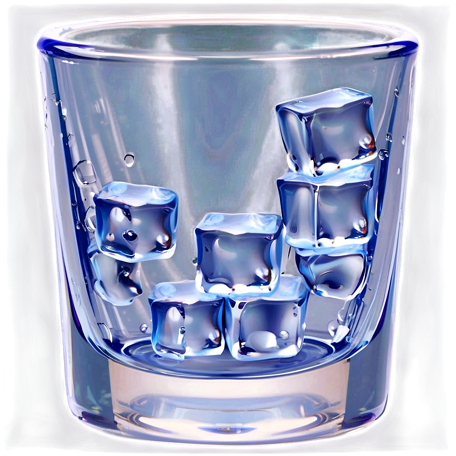 Ice Shot Glass PNG dyq95 PNG image with a transparent background, free high-resolution download