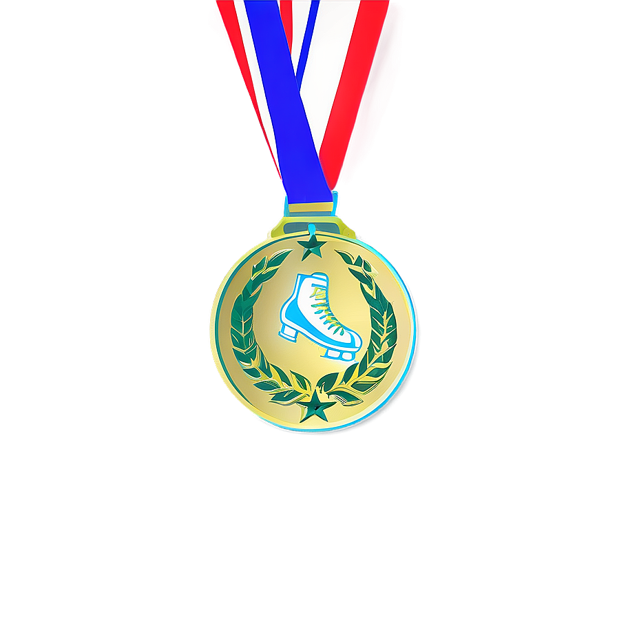 Ice Skating Medal Png 66