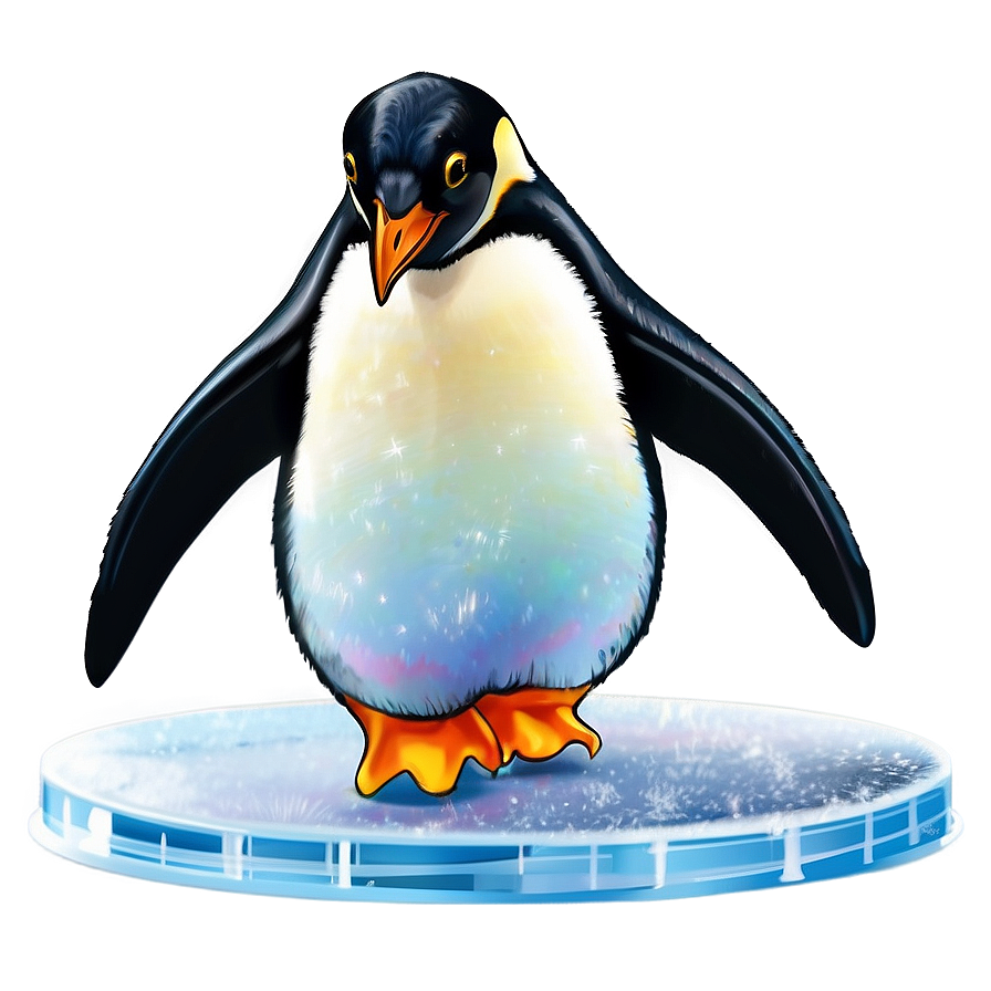 Ice Skating Penguins PNG 93 PNG with transparent background