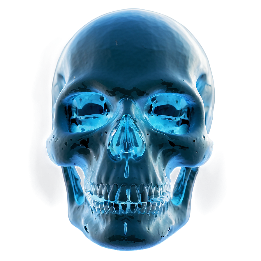 Ice Skull Face Depiction Png Jyf42