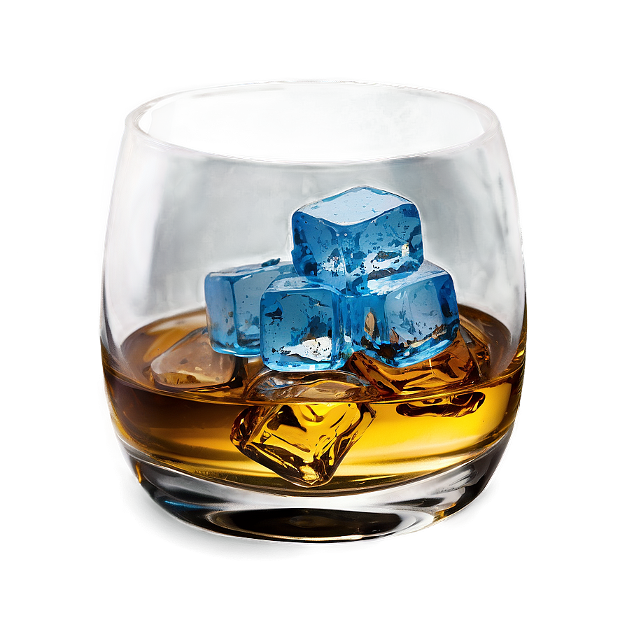 Ice Whiskey Glass Png Lpa22