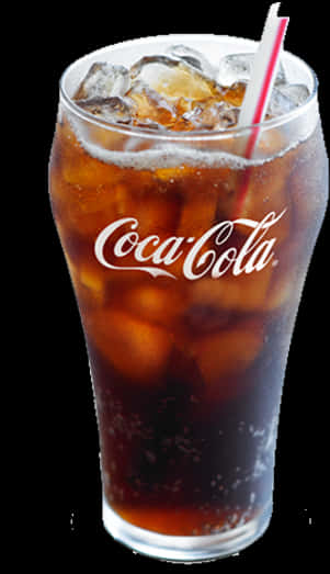 Iced Coca Cola Glass