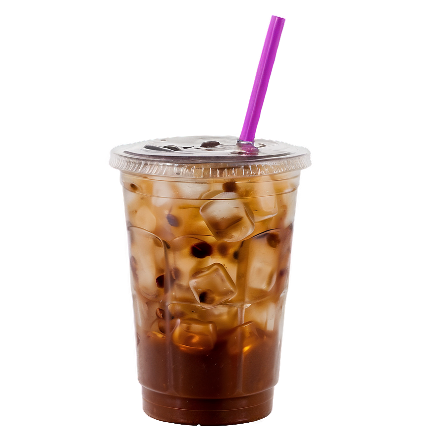 Iced Coffee Cup PNG 05042024 PNG image with a transparent background, free high-resolution download