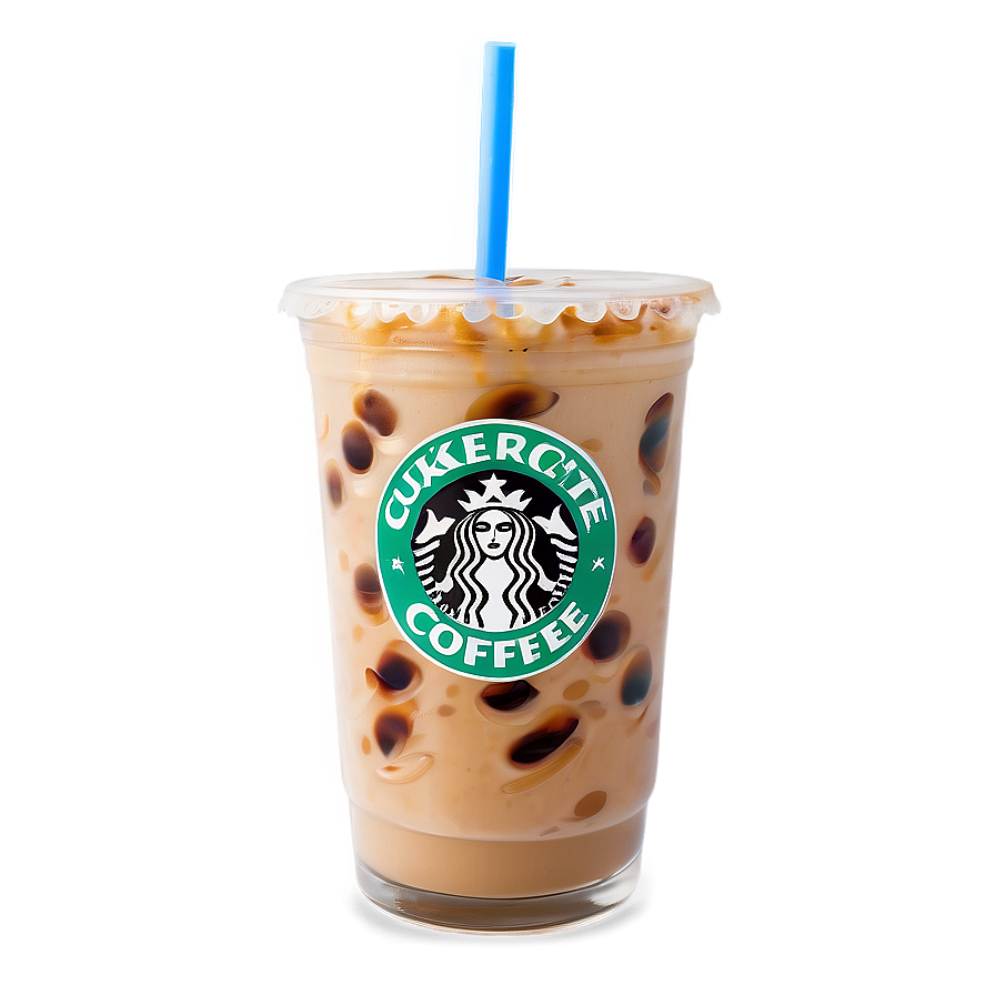 Iced Latte Coffee Png Nhc