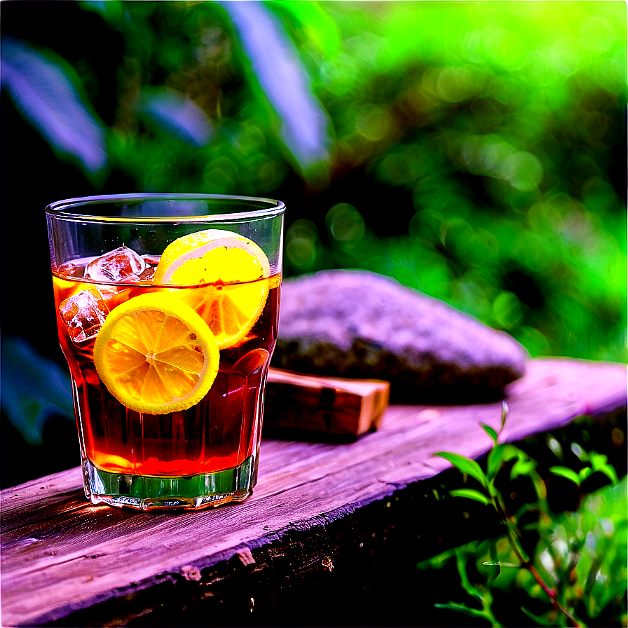 Iced Tea In Nature Png 60