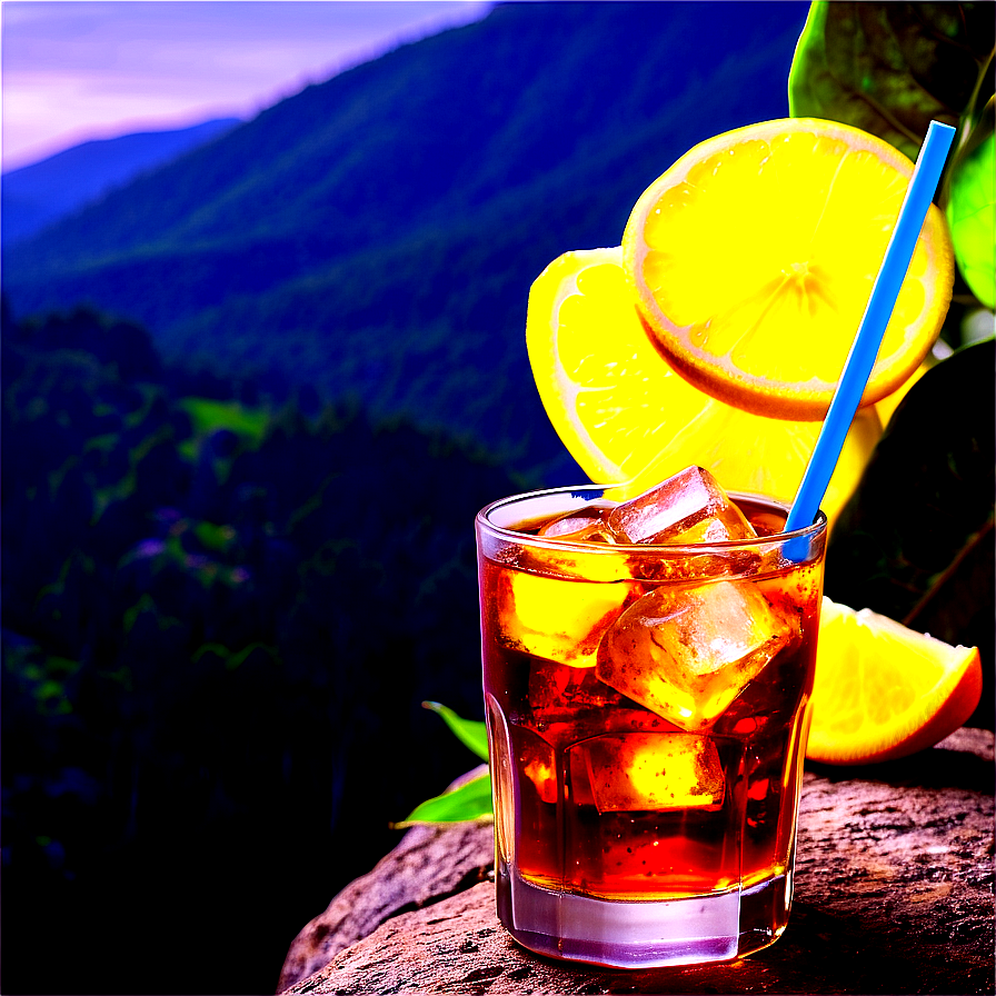 Iced Tea on Rocks PNG 28 PNG image with a transparent background, free high-resolution download