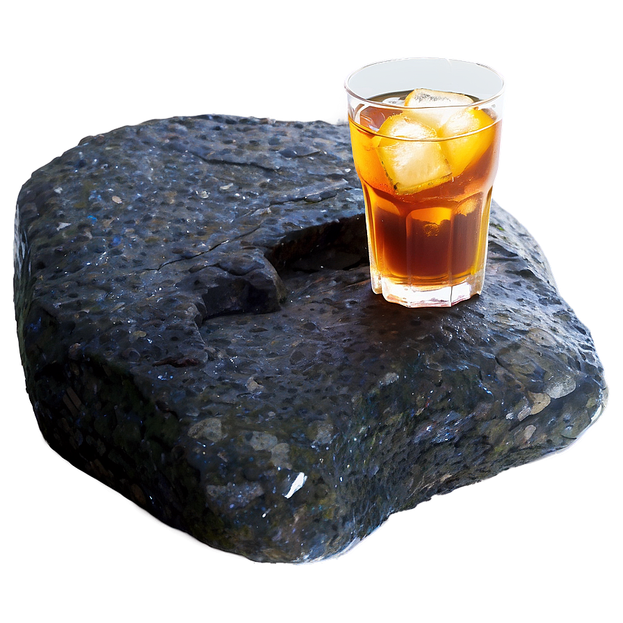 Iced Tea on Rocks PNG dwk66 PNG image with a transparent background, free high-resolution download