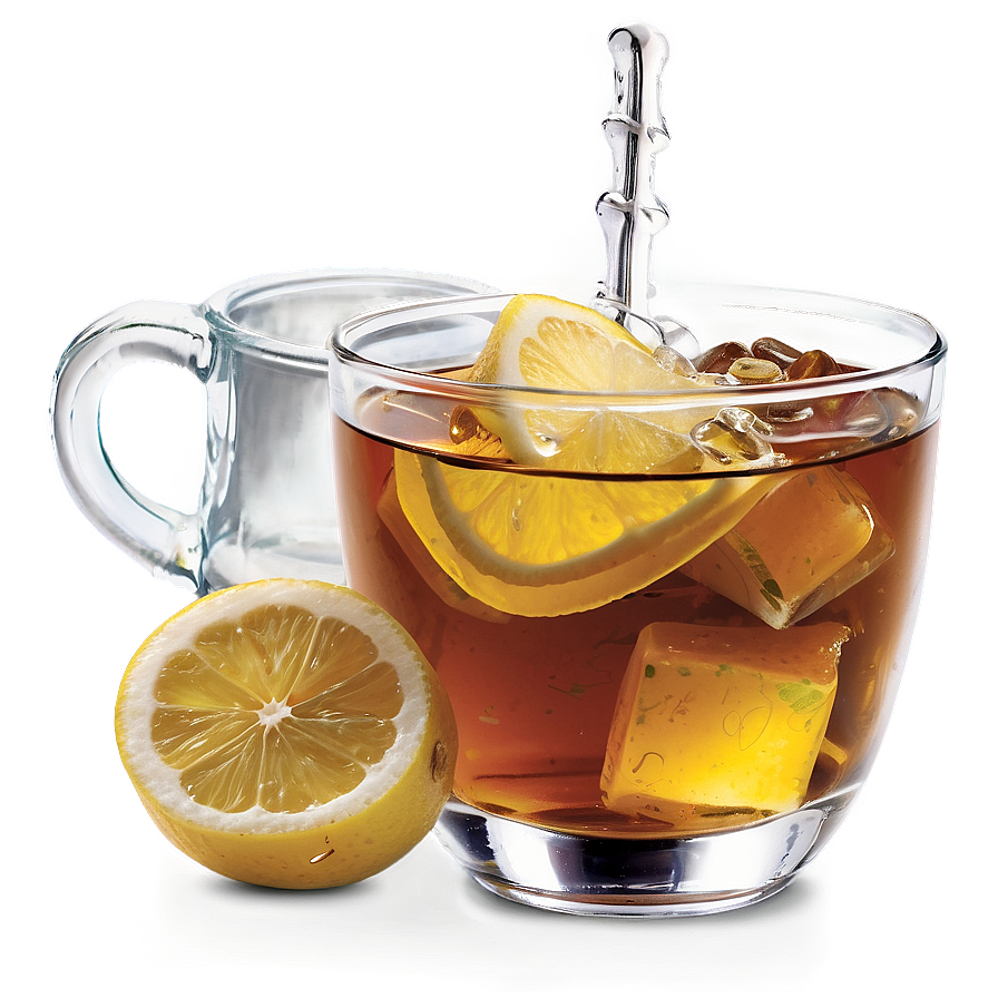 Iced Tea with Ginger Zest PNG 06242024 PNG image with a transparent background, free high-resolution download