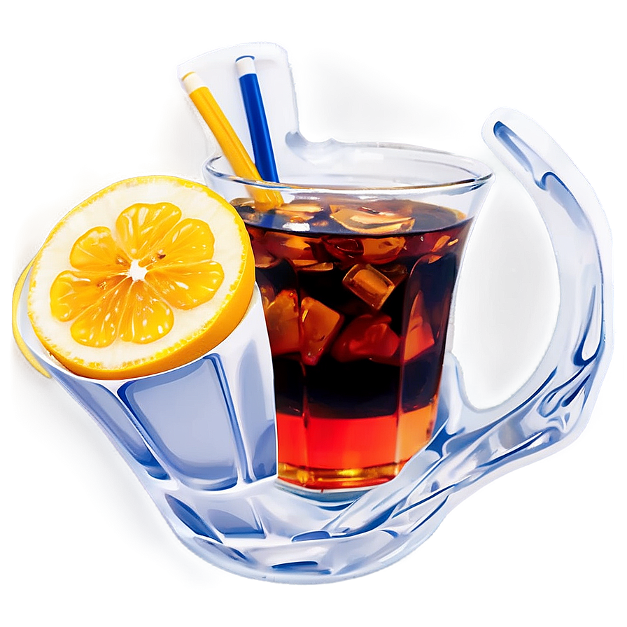 Iced Tea with Syrup PNG 85 PNG image with a transparent background, free high-resolution download