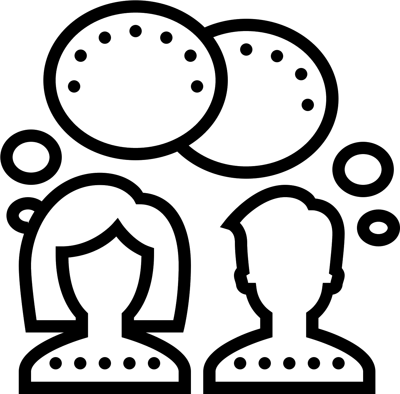 Transparent Collaboration Png - Female And Male Icon, Png Download PNG image with a transparent background, free high-resolution download