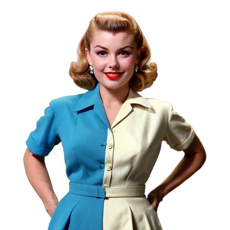 Iconic 1950s Fashion Outfits Png Mjq61