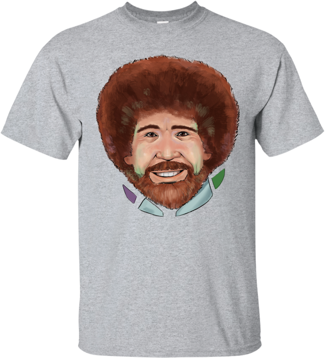 Iconic Afro Portrait T Shirt Design