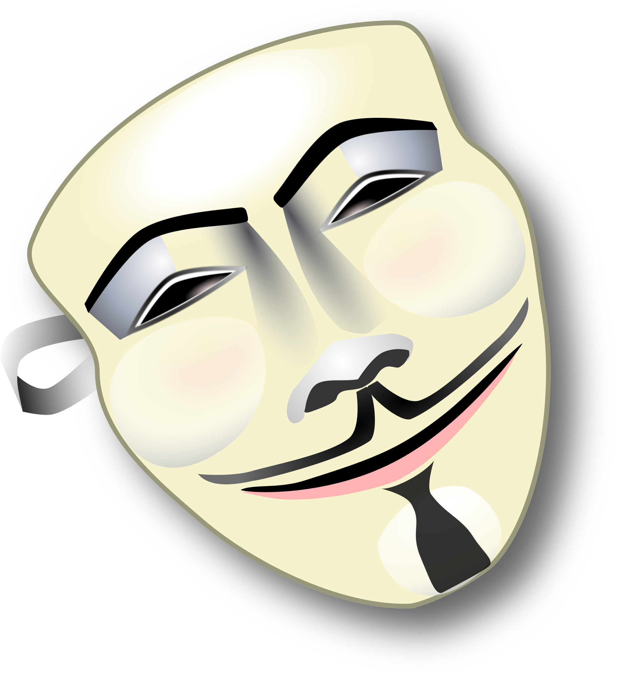 Guy Fawkes Mask, HD Png Download PNG with transparent background