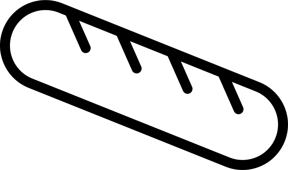 Baguette - Baguette Icon Png, Transparent Png PNG with transparent background