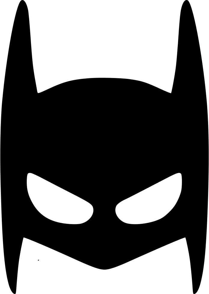 Skin Mask Dark Knight Of Darkness Comments - Batman Mask Svg Free, HD Png Download PNG with transparent background
