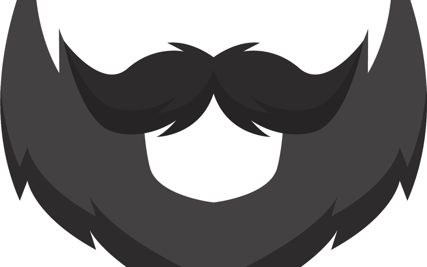 Man With Beard And Baseball Hat Vector Library Library - Clip Art Beard PNG image with a transparent background, free high-resolution download