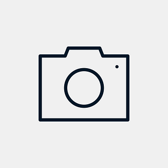 Iconic Camera Graphic PNG with transparent background