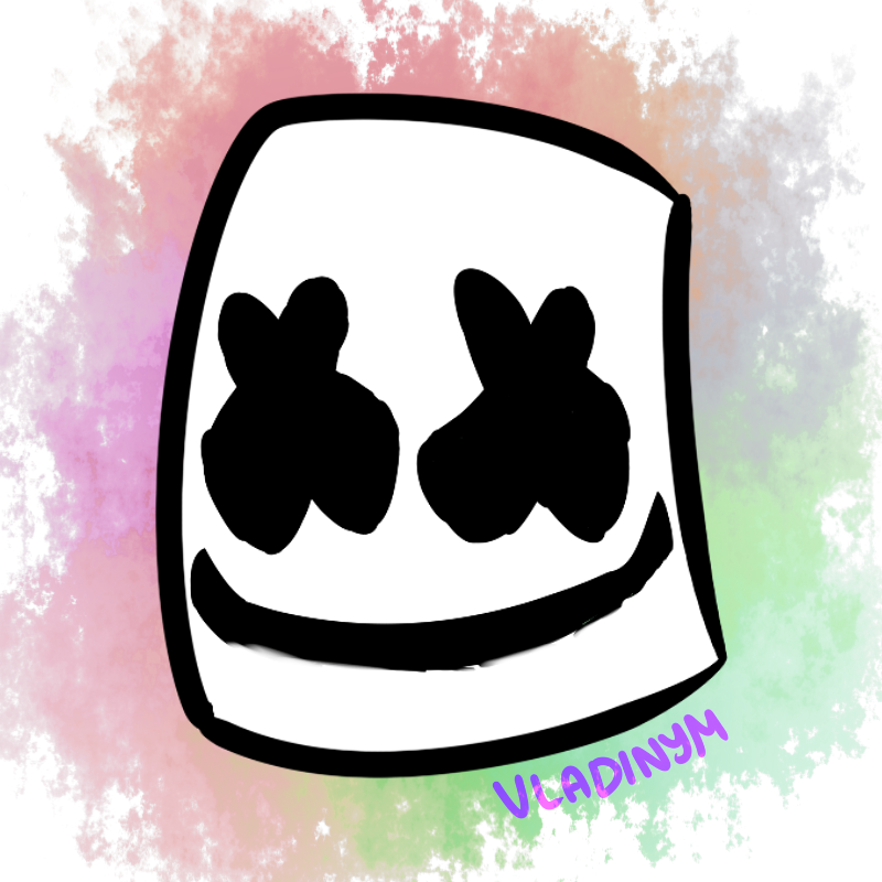 Marshmello Icon Thingy - Marshmello Icon, HD Png Download PNG with transparent background