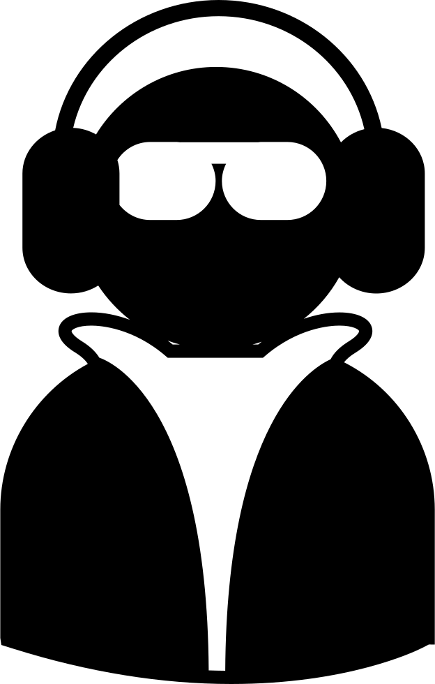 Cool Dude With Shades Earphones And Jacket, HD Png Download PNG with transparent background