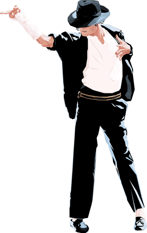 Iconic Dance Move Illustration PNG with transparent background