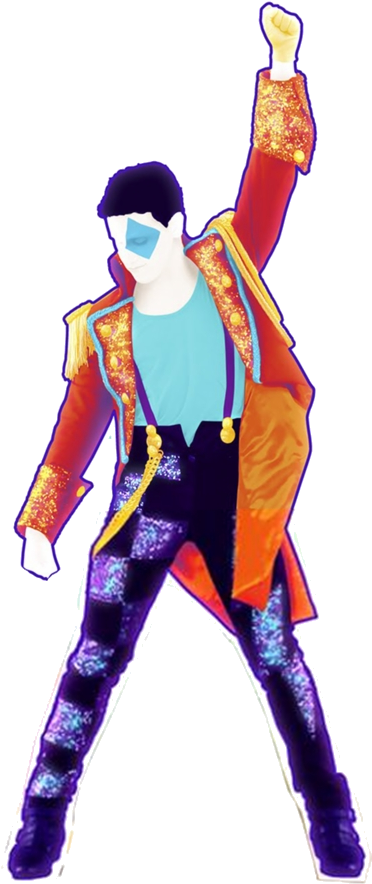 Just Dance Dancer Dont Stop Me Now Transparent Png - Transparent Just Dance Png, Png Download PNG with transparent background