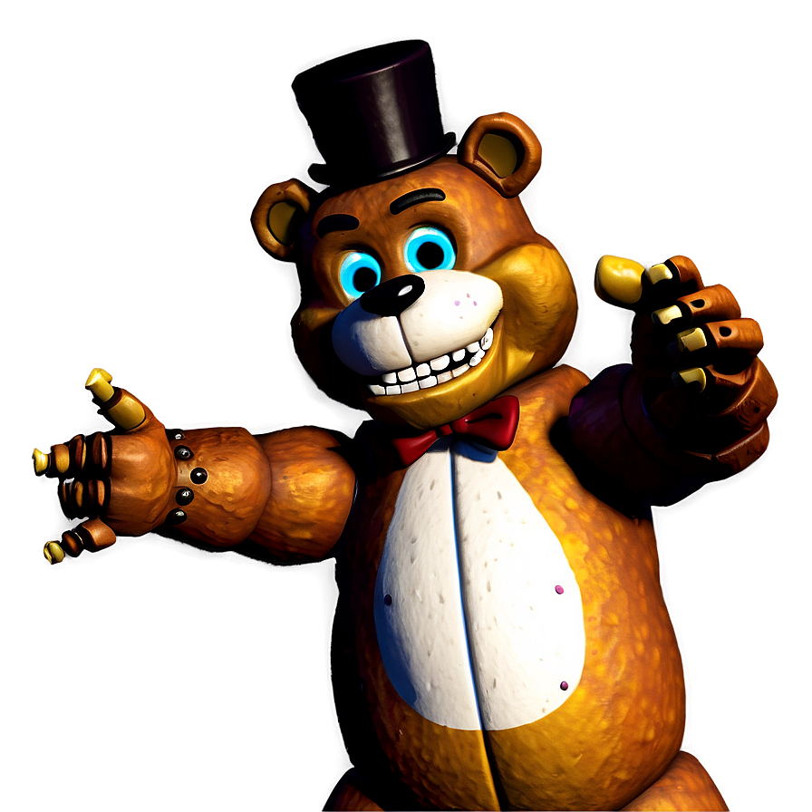 Iconic Freddy Fazbear Pose Png 05252024