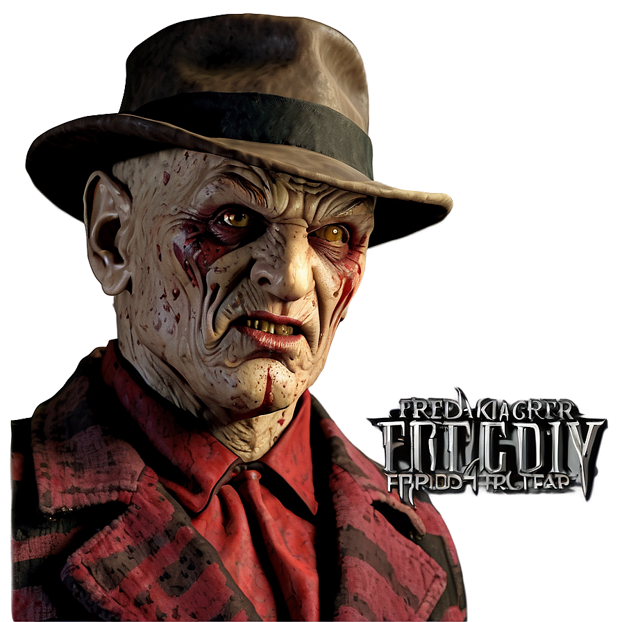 Iconic Freddy Krueger Png 05232024