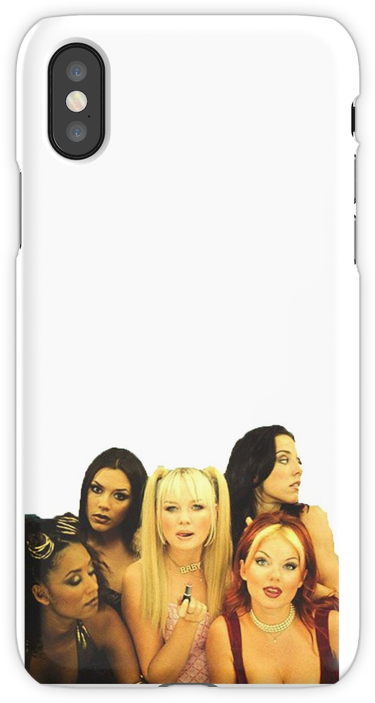 Iconic_ Group_ Phone_ Case_ Design PNG with transparent background