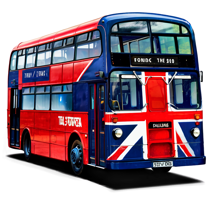 Iconic London Bus PNG 9 PNG with transparent background