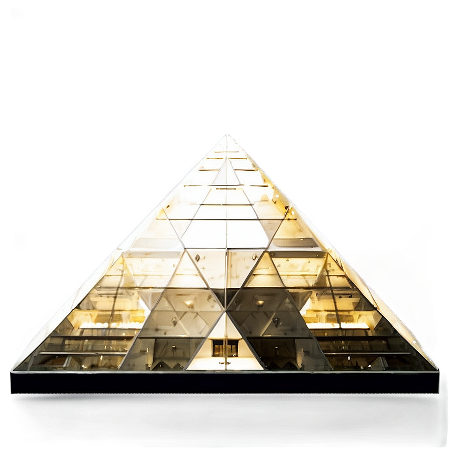 Iconic Louvre Pyramid Png Tsl46