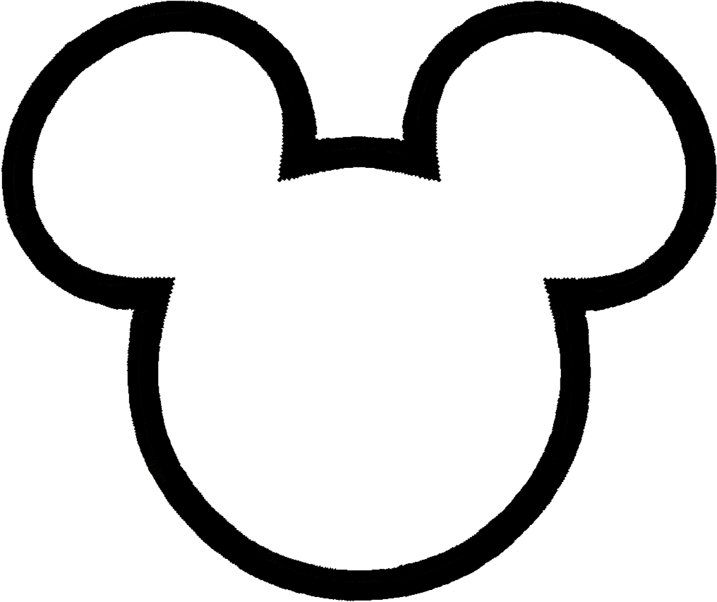 Iconic Mickey Mouse Silhouette