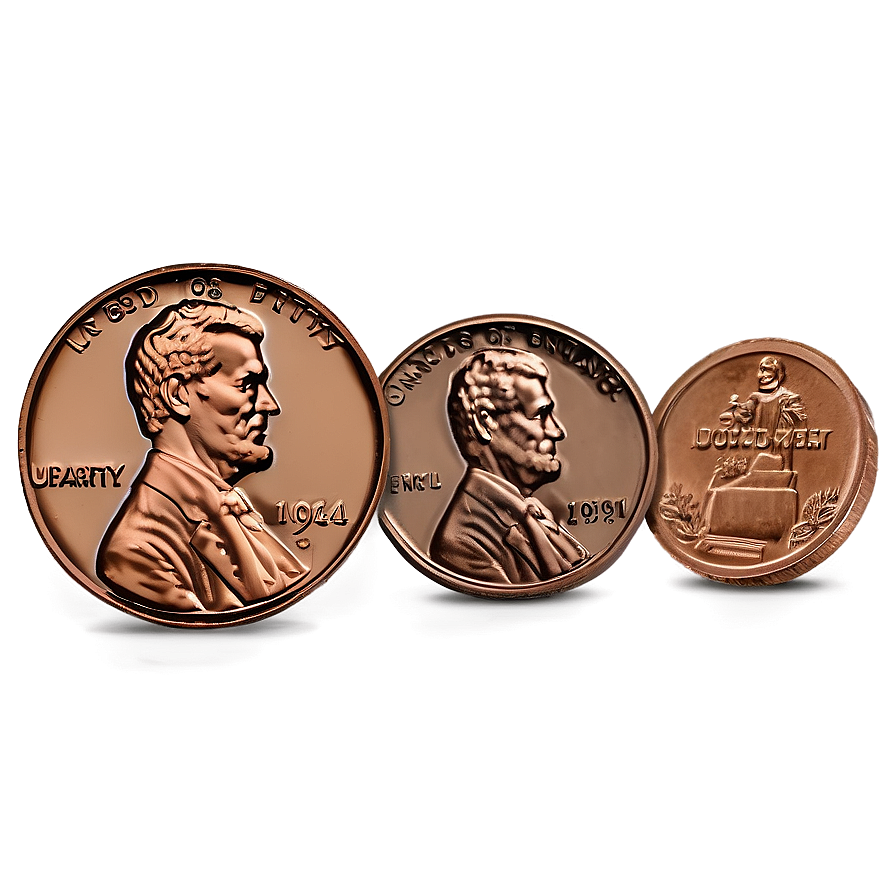 Iconic Pennies Png 83