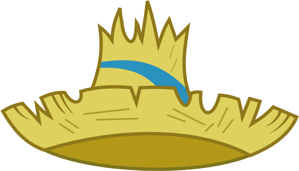 Which Hat Vector - Cartoon Straw Hat Png, Transparent Png PNG with transparent background