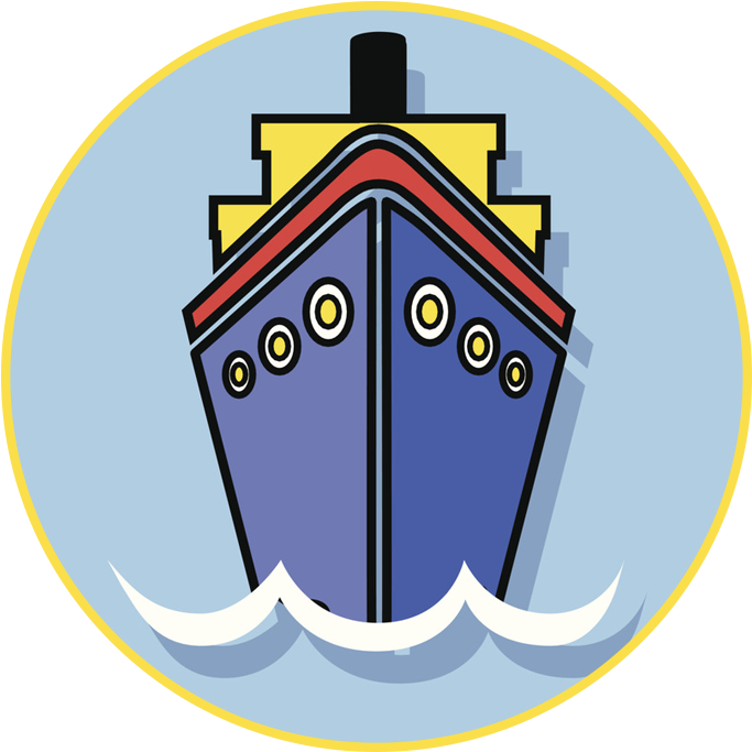 Cruise Drawing Titanic Ship - Cartoon Titanic Transparent Background, HD Png Download PNG with transparent background
