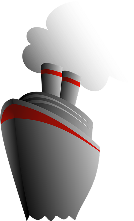 Cruiser, Cruise, Liner, Ship, Titanic, Vacation - Chaminé De Navio Vector, HD Png Download PNG with transparent background