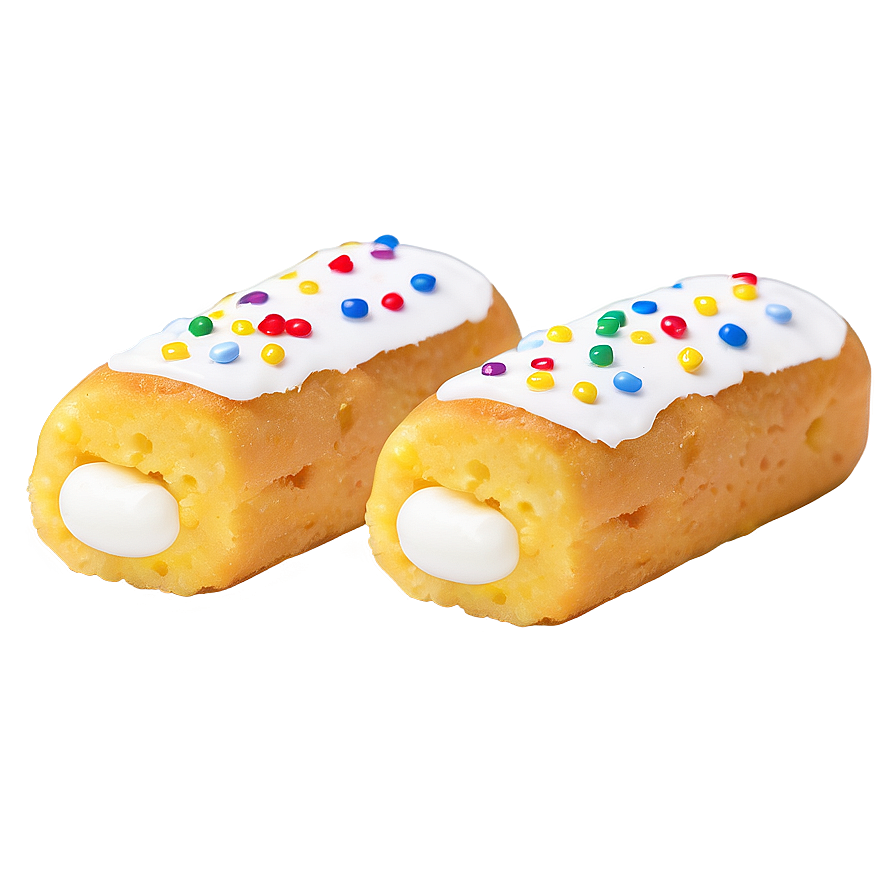 Iconic Twinkie Dessert PNG cqv34 PNG image with a transparent background, free high-resolution download