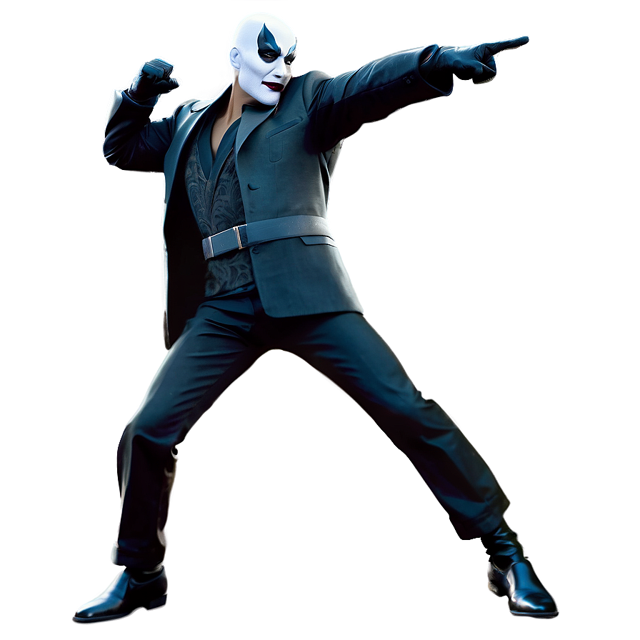 Iconic Villain Stance PNG pat PNG image with a transparent background, free high-resolution download