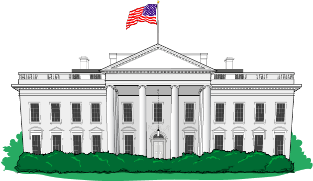 White Mansion Png Svg Royalty Free Download - Washington White House Png PNG with transparent background