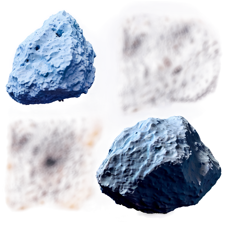 Icy Asteroid PNG kei PNG image with a transparent background, free high-resolution download