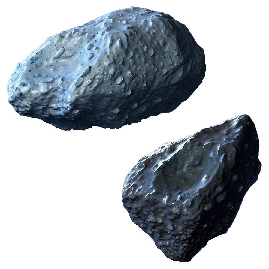 Icy Asteroid PNG vuu PNG image with a transparent background, free high-resolution download