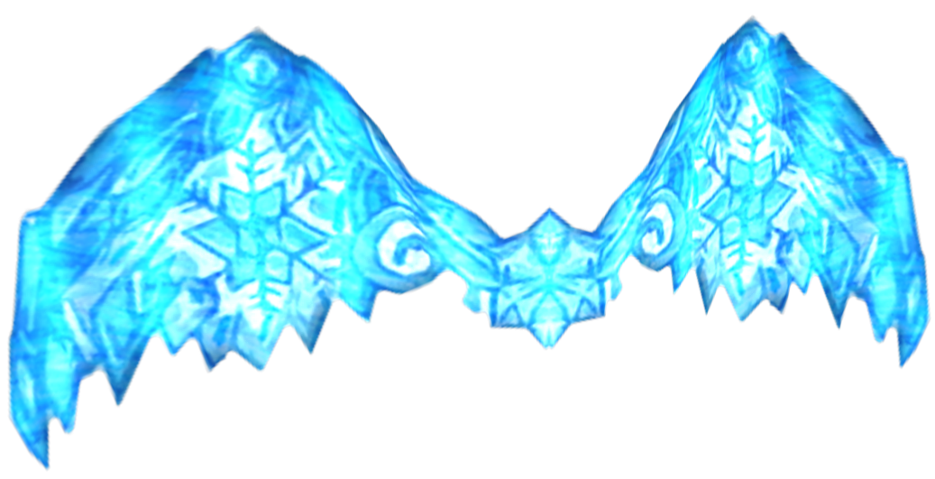 Transparent Blue Wings Png - Crystal Wings Png, Png Download PNG with transparent background