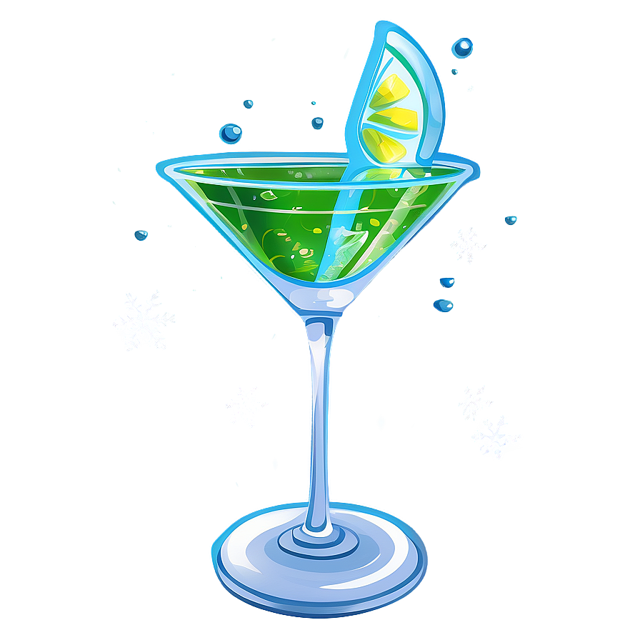 Icy Cold Martini Png 36