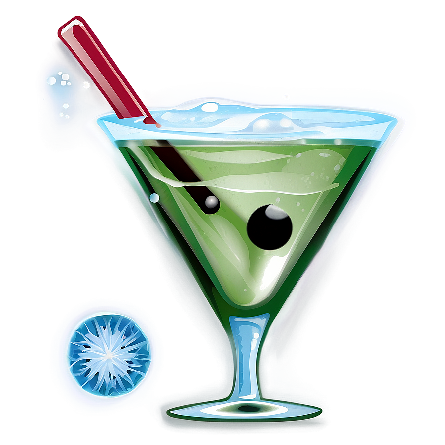 Icy Cold Martini Png Dqu29