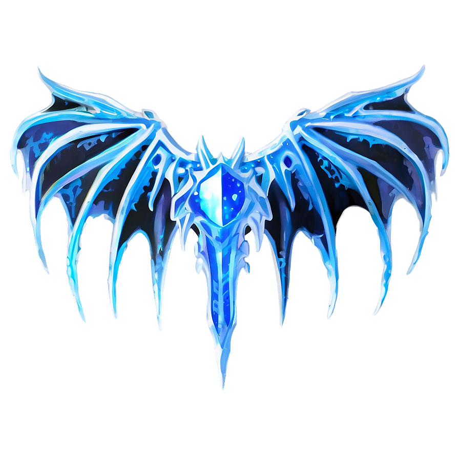 Icy Demon Wings Png 06262024